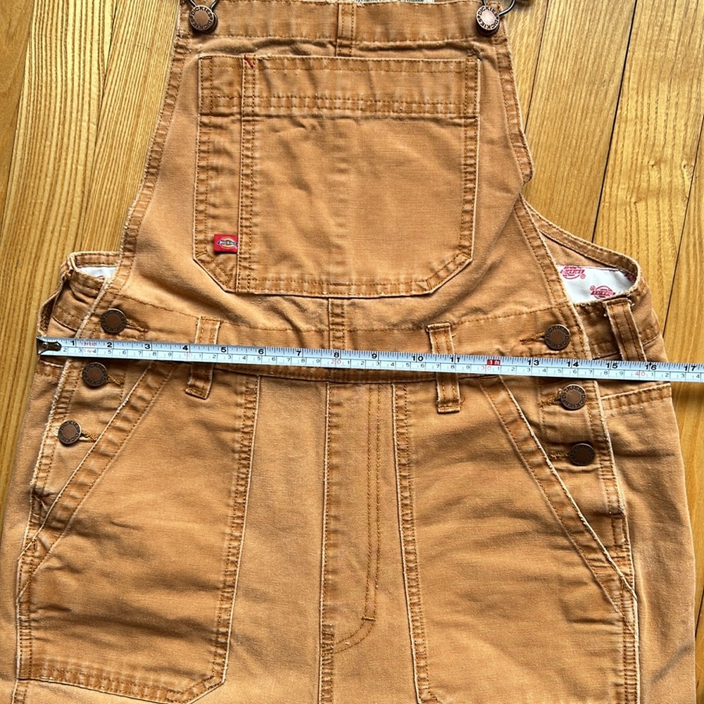 Madewell Tan Brown Canvas Overalls Romper - Picture 7 of 7